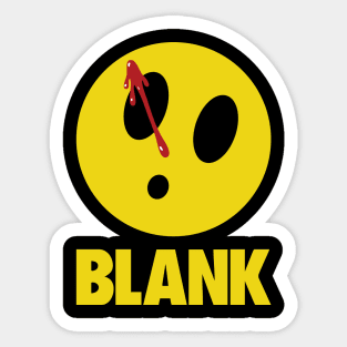 BLANKmen Sticker